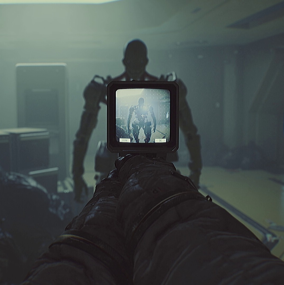 A screenshot from the game Routine